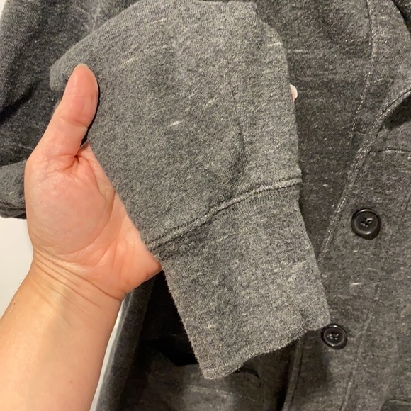 Gap Gray Marl Old Man Cardigan - Picture 5 of 10